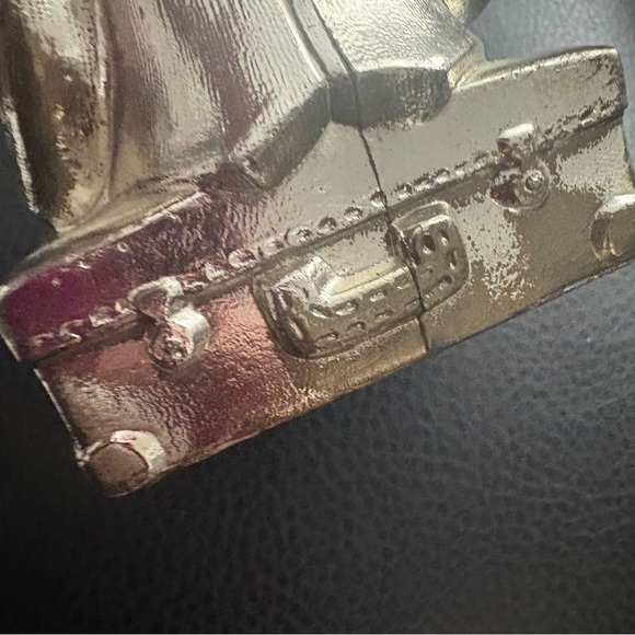 Vintage Disney Mickey Mouse Metal Piggy Coin Bank Walt Disney Productions - Picture 13 of 13